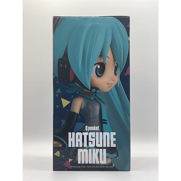 BanPresto Q Posket HATSUNE MIKU Anime Figure NEW - Picture 3 of 7